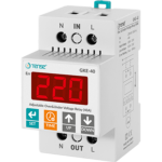 GKE-40 Digital Adjustable MonoPhase Over and Under Voltage Control Relay (40A)