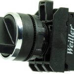 Permanent selector switch 22mm 0-1 (1NO)