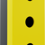 3-Pack Yellow – Black Empty Box